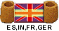 GERMAN,ENGLISH,FRENCH,SPANISH